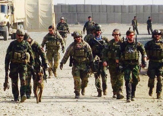 ODA 35 team on patrol